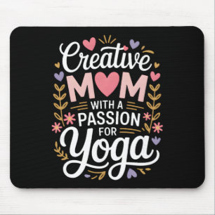 Tapis De Souris Maman créative avec un pion pour la vie d'amant de
