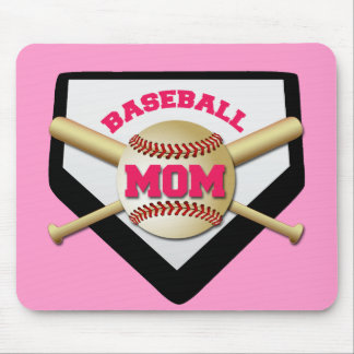 TAPIS DE SOURIS MAMAN DE BASE-BALL