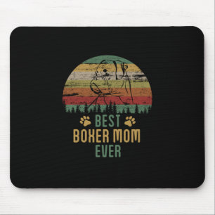 Tapis De Souris Maman de boxer