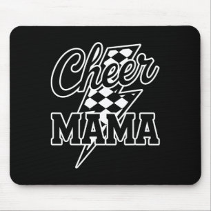 Tapis De Souris Maman de cheer mignonne encourageant l'équipe de c
