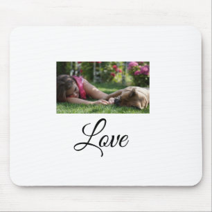 Tapis De Souris Maman de chien amour ajouter nom texte amateurs de