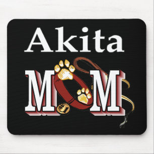 Tapis De Souris MAMAN de chien d'Akita