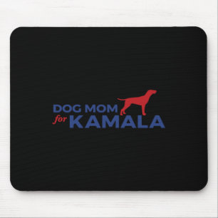 Tapis De Souris Maman de chien pour Kamala Drôle chien 2024 Présid