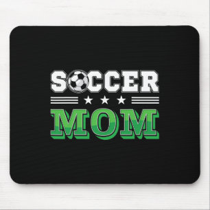 Tapis De Souris Maman de footballeur Famille Tenue de naissance as