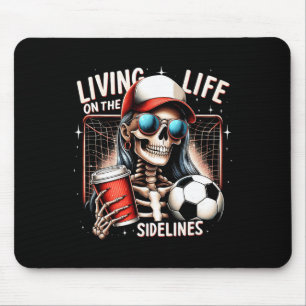Tapis De Souris Maman de footballeur La vie sur la touche Fête des