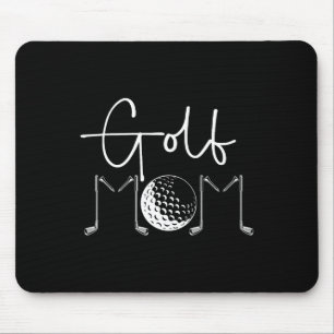 Tapis De Souris Maman de golf d'un joueur de golf Maman golfeuse M
