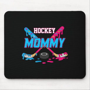 Tapis De Souris Maman de hockey Crème Glacée Drip Garçons Hockey s