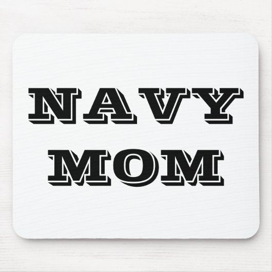 Tapis De Souris Maman de la marine de Mousepad (Devant)