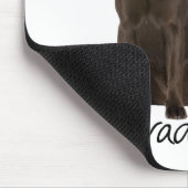 Tapis De Souris Maman de laboratoire de chocolat (Coin)