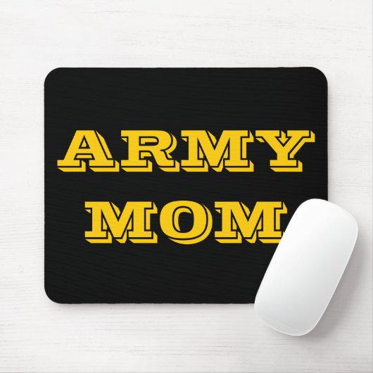Tapis De Souris Maman de l'armée de Mousepad (Avec souris)