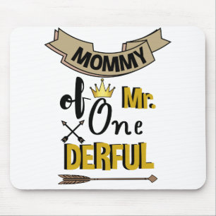 Tapis De Souris Maman de M. Onederful Premier T-Shirt Onederful