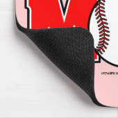 Tapis De Souris Maman du baseball Mousepad (Coin)