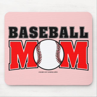 Tapis De Souris Maman du baseball Mousepad