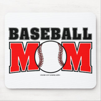 Tapis De Souris Maman du baseball Mousepad