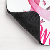 Tapis De Souris Maman D'Un Guerrier Dragonfly Conscience Du Cancer (Coin)