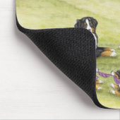 Tapis De Souris Maman et chiots (Coin)