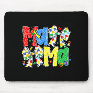 Tapis De Souris Maman fière de l'autisme Maman Sensibilisation pou