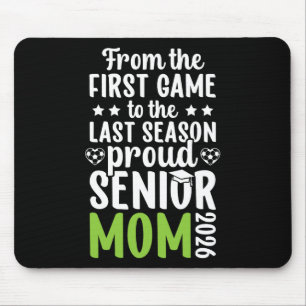 Tapis De Souris Maman fière de soccer senior 2026 Maman de senior