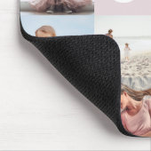 Tapis De Souris Maman Grille Photo Moderne Collage Famille Keepsak (Coin)