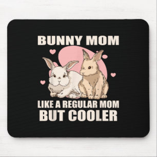 Tapis De Souris Maman Lapin Animal Rabbit Mère