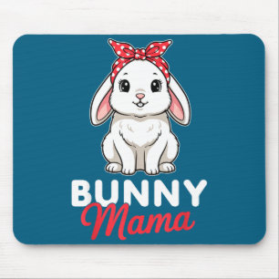 Tapis De Souris Maman Lapin Femmes Lapin Lapin Amoureux de Lapin