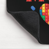 Tapis De Souris Maman Lover Master Builder Blocs de briques Blocs (Coin)