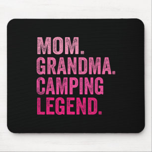 Tapis De Souris Maman Mamie Grand-mère Camping Légende Drôle Campe