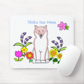 Tapis De Souris Maman Mousepad de Shiba Inu (Avec souris)