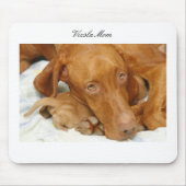Tapis De Souris Maman Mousepad de Vizsla (Devant)