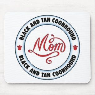 Tapis De Souris Maman NOIRE ET BRONZAGE de COONHOUND
