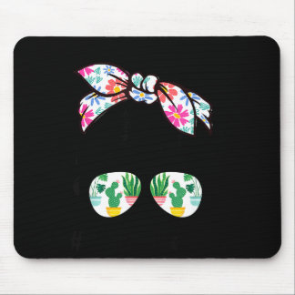 Tapis De Souris Maman plante à chignon désordonné vie de maman pla