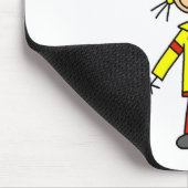 Tapis De Souris Maman pompier (Coin)