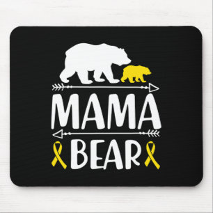 Tapis De Souris Maman Porte Enfance Cancer Sensibilisation Maman D