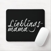 Tapis De Souris Maman préférée - blanc 00001 (Avec souris)