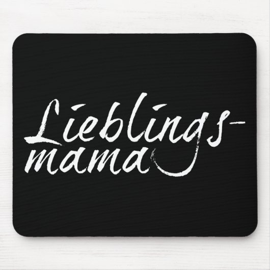 Tapis De Souris Maman préférée - blanc 00001 (Devant)