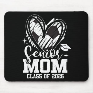 Tapis De Souris Maman senior Cl de 2026 Football Promotion Cœur
