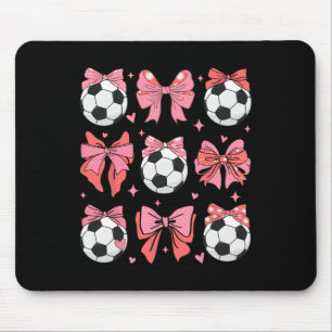 Tapis De Souris Maman Sportive Familiale Foot à Nœud Papillon Coqu