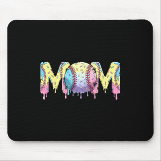 Tapis De Souris Maman vend un cornet de glace avec des paillettes