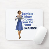 Tapis De Souris Maman Zombie (Avec souris)