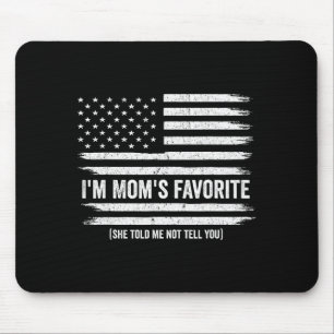 Tapis De Souris Mamans drôles Enfant préféré Fils Fille Je suis le