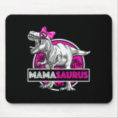 Tapis De Souris Mamasaurus T-rex Matching Funny Mother Saurus Dino (Devant)