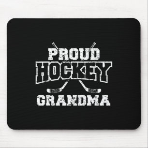 Tapis De Souris Mamie de hockey Grand-mère amoureuse de hockey