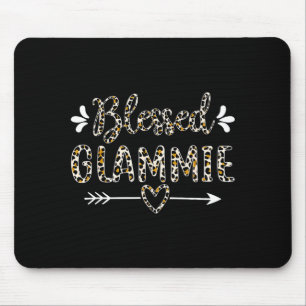 Tapis De Souris Mamie glammie bénie grand-mère léopard mignon