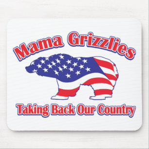 Tapis De Souris Mamma-Grizzly