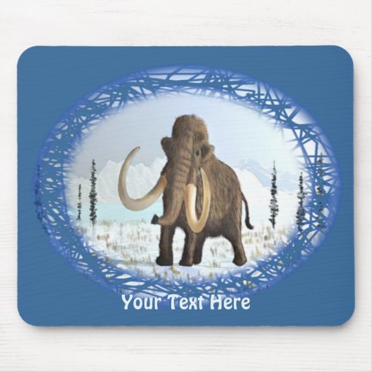 Tapis De Souris Mammoth laineux (Devant)