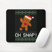 Tapis De Souris Man Oh Snap Christmas Cookie (Avec souris)