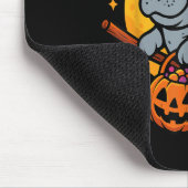 Tapis De Souris Manatee Witch Hat Pumpkin Halloween Soky Season  (Coin)
