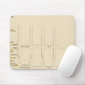 Tapis De Souris Manchester, NH, Ward 1 (Avec souris)
