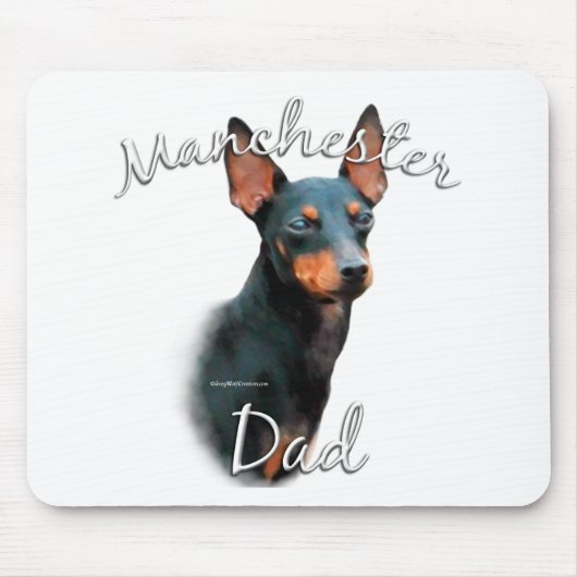 Tapis De Souris Manchester Terrier Papa 2 (Devant)