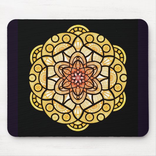 Tapis de souris Mandala (Devant)